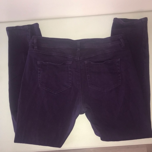 BOOM BOOM plum purple skinny jeans size 16 - Picture 2 of 7